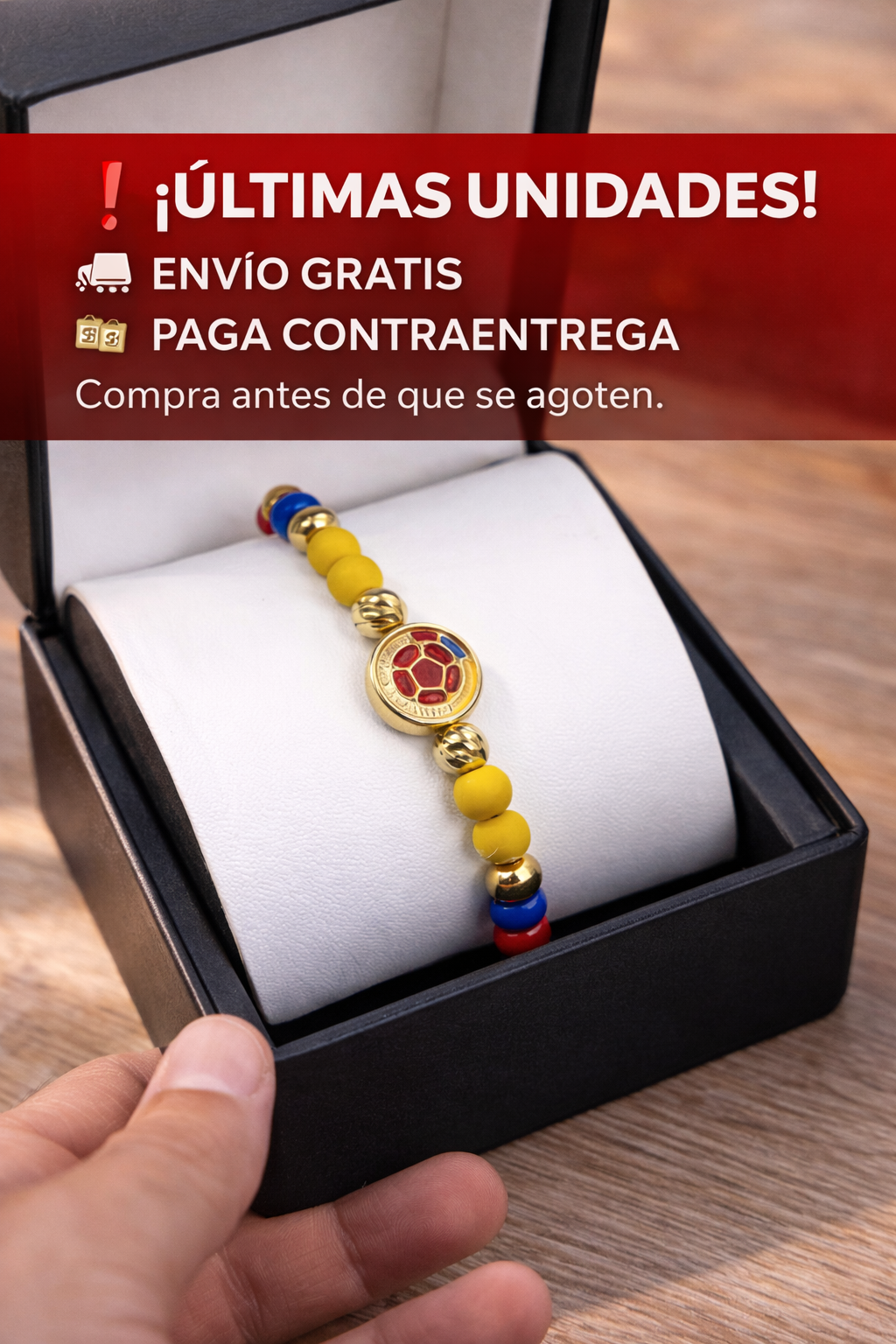 MANILLA PREMIUM COLOMBIA MUNDIAL 2026 ORO 18K