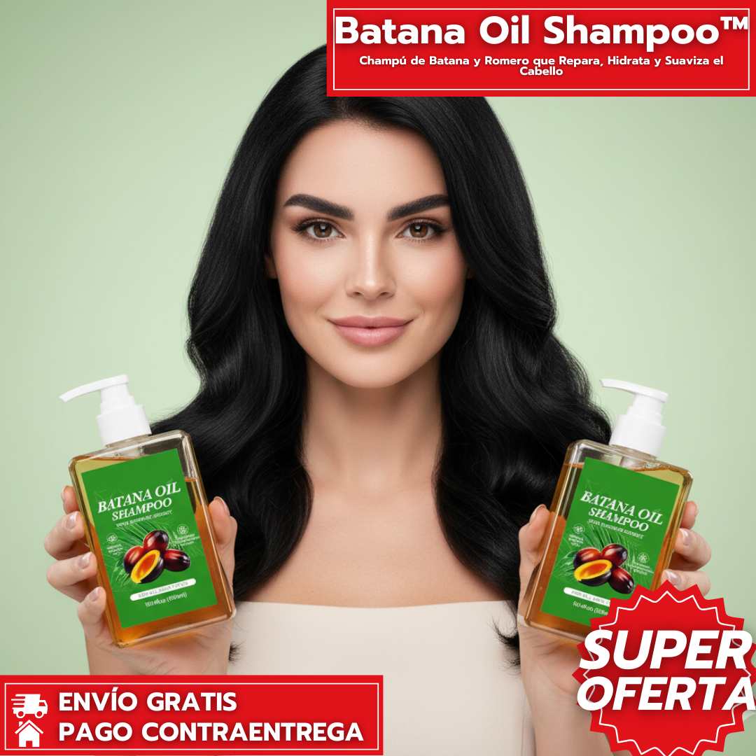 Champú De Batana Con Extracto de Romero
