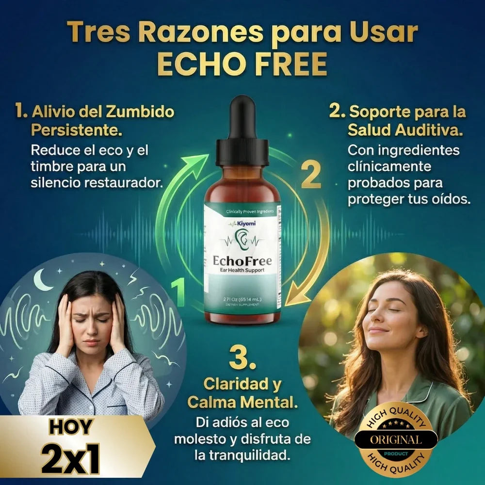 Echo Free: El Borrador de Zumbidos y Pitos en 15 Días